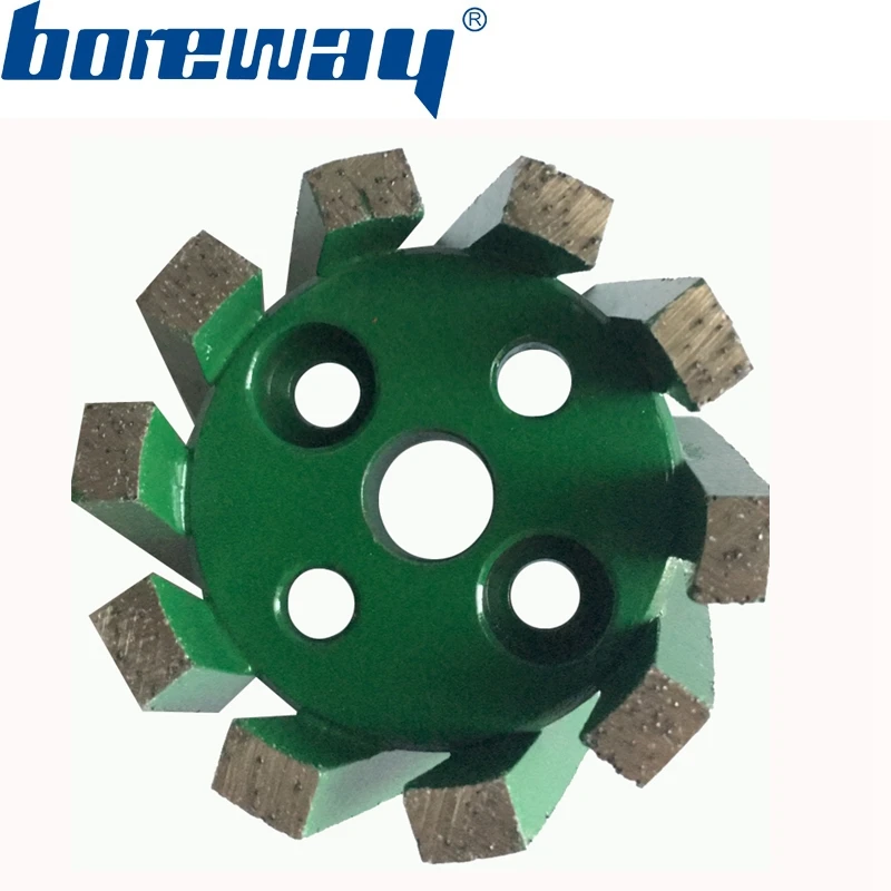Boreway Поставка D50* 30 T* 10 H алмазное сверхмощное измерительное колесо Алмазное Колесо для шлифовальный гранит мраморная кромка плиты