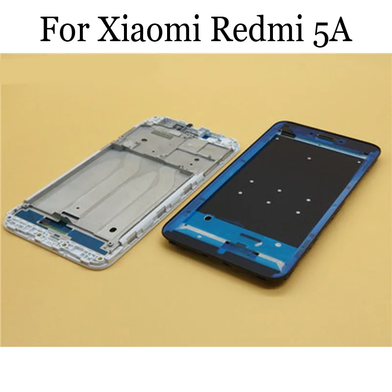 Оригинальный держатель ЖК экрана передняя рамка для Xiaomi Redmi 5A Корпус чехол