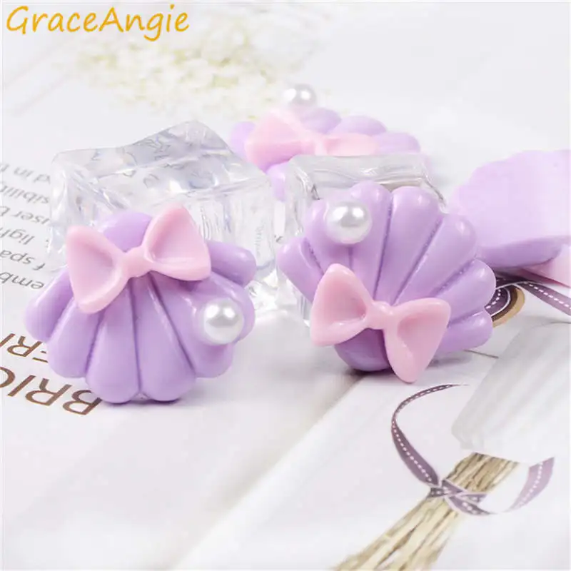 GraceAngie 20 шт./лот смоленая оболочка Жемчужные Подвески Кулоны из нержавеющей стали