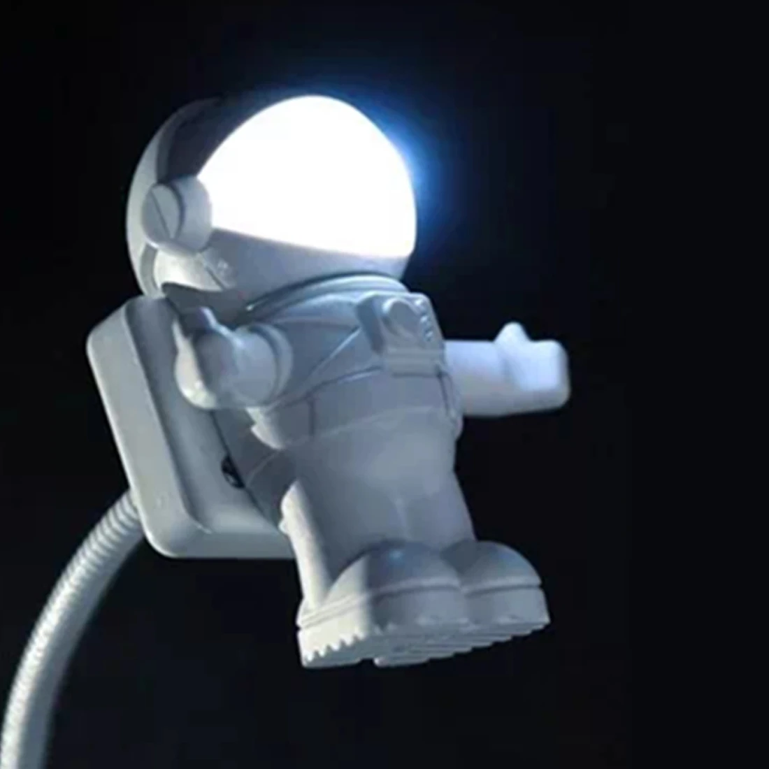 Cute Astronaut Style Computer USB Light Lamp Flexible Bulb for Laptop PC Reading Accessories Tablet | Компьютеры и офис