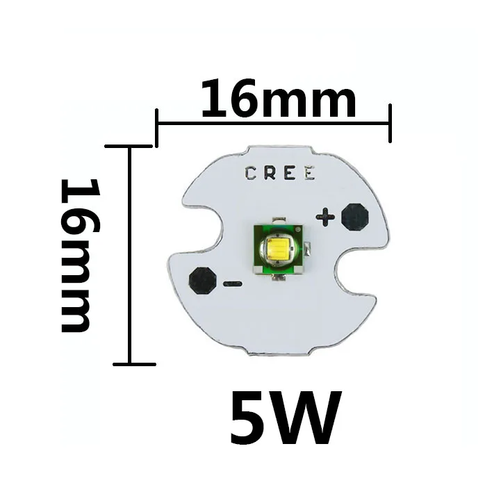 5W 16mm Size Лучшая цена 1 шт. 3535 5050 1-3 Вт 5-6 Вт 10 Вт полный Мощность светодиодный фонарик Автомобильные фары лампа шарик белый 6500K 10000K с 20 мм Алюминий печатной платы - Испускаемый цвет: 5W 16mm Size