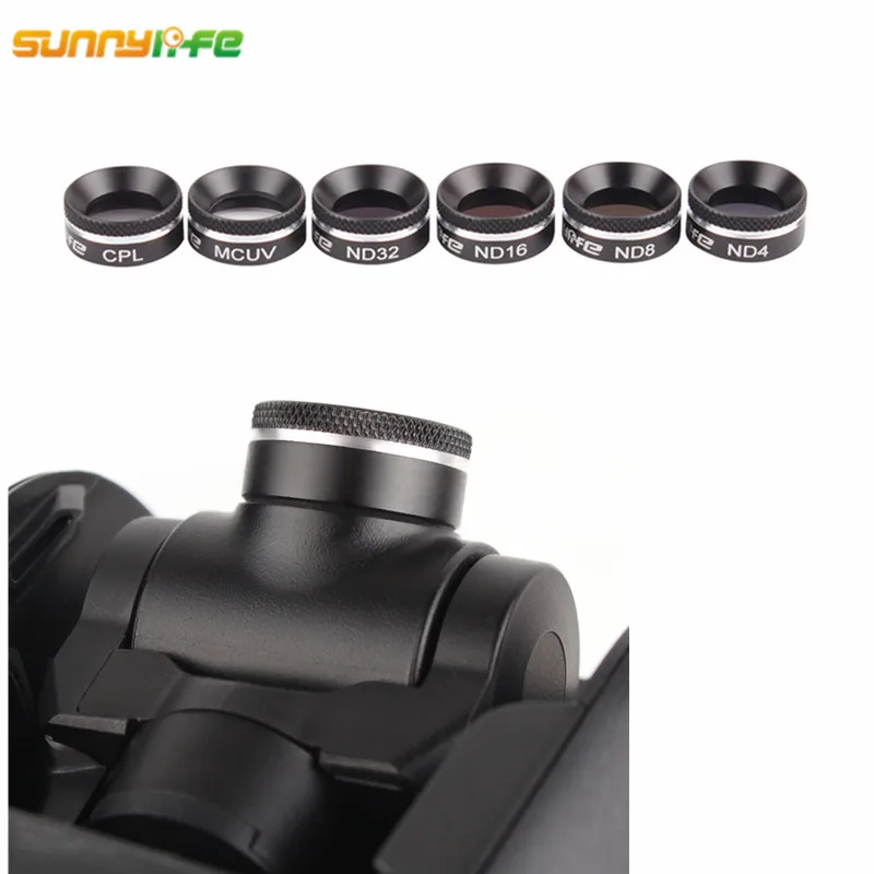 Sunnylife DJI Mavic Air Аксессуары MCUV CPL ND фильтр для объектива камеры солнцезащитный