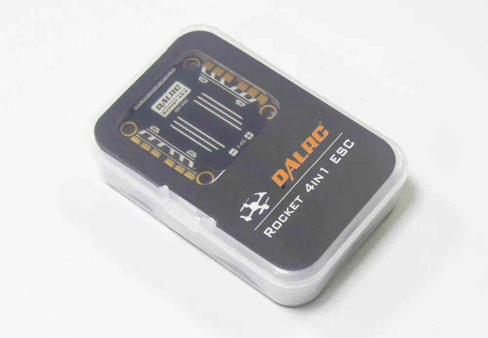 30 5*30 5 мм DALRC Rocket 45A 4 в 1 ESC 3 6S BLheli32 поддержка DShot1200 STM32f051 FPV Бесщеточный & F722 DUAL