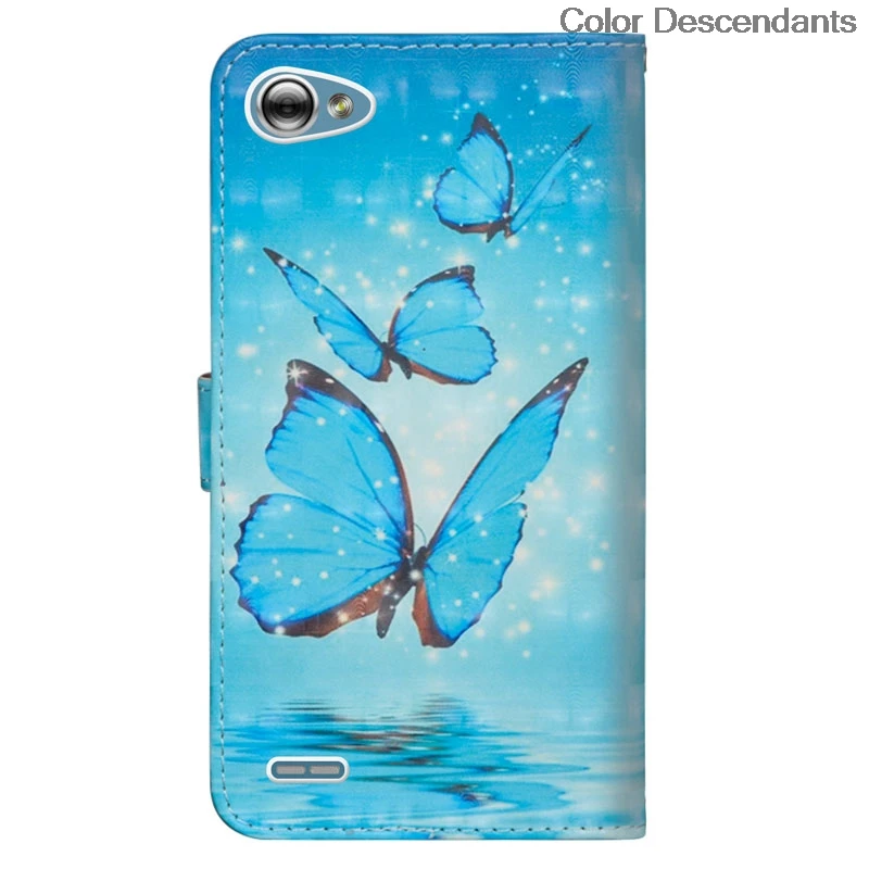 Чехол для телефона LG Q6 Plus Coque + M700AN X600KP 3D кошка дерево Флип PU кожаный чехол бумажник