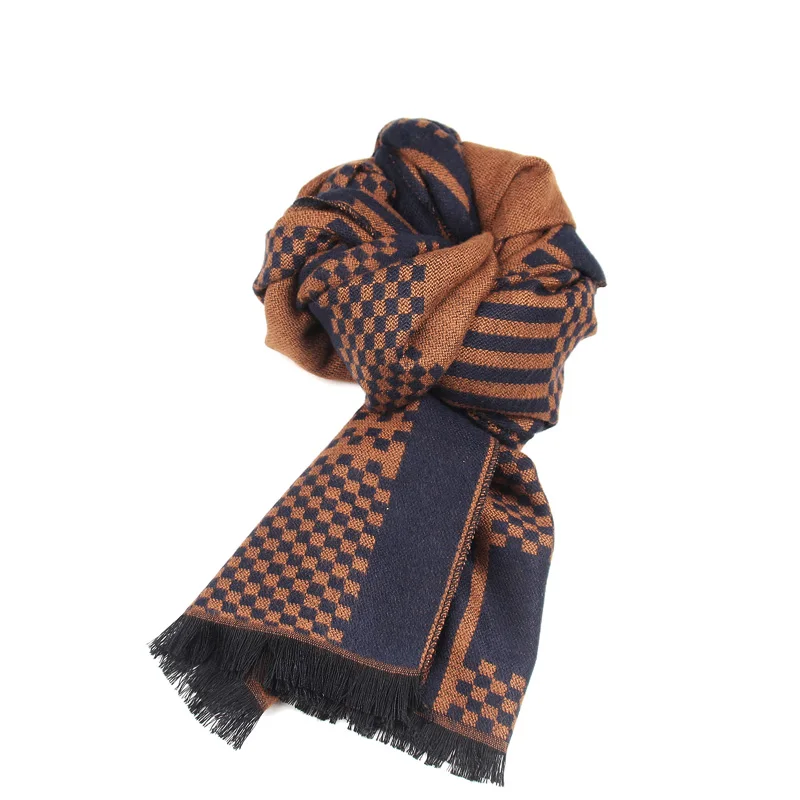 2017 Новинка зимы поступление модный дизайн шарф Для мужчин женщин теплый мужской