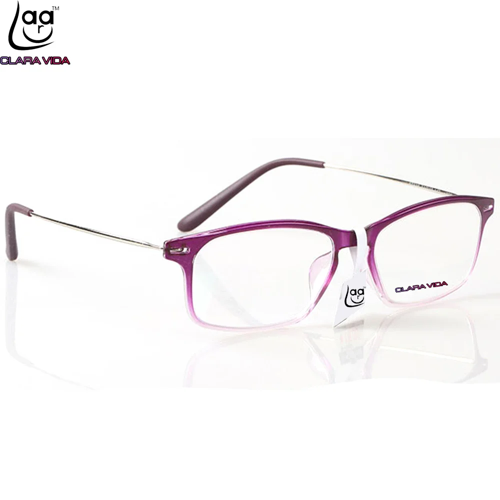 Чехол для очков с заклепками из сплава фиолетовым градиентом + 1 0 5 2 3 4 0|glasses with|temple
