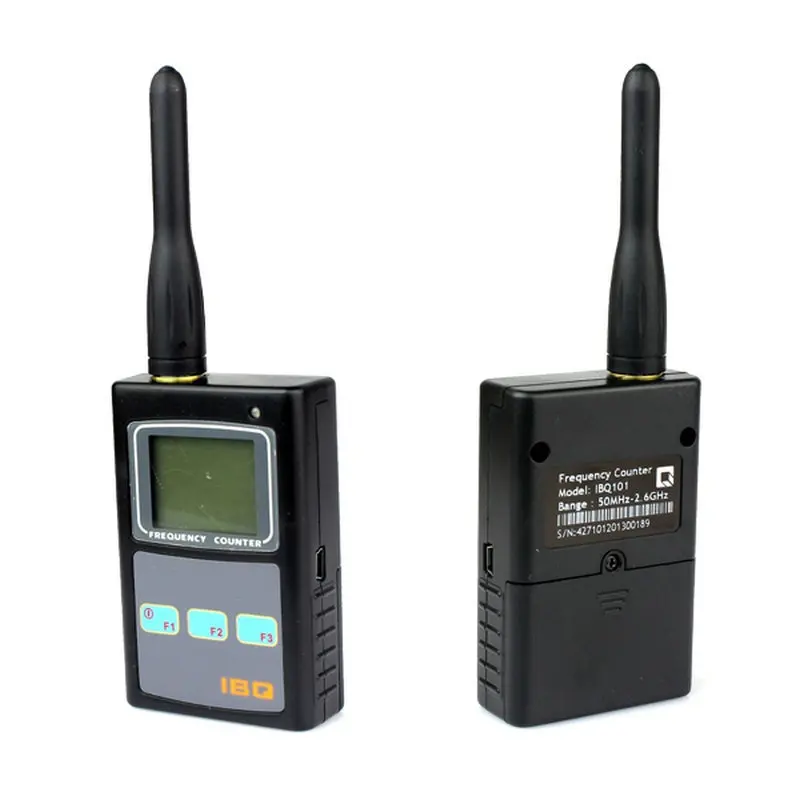 IBQ101 Новый портативный Портативный счетчик частоты ошибки RF беспроводной камера