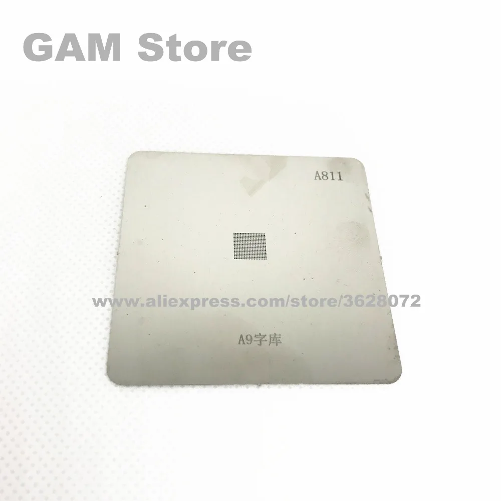 A9 CPU BGA трафарет для iPhone 6S 6SP Plus нижний слой IC реболлинг чип шпильки пайки шаблон
