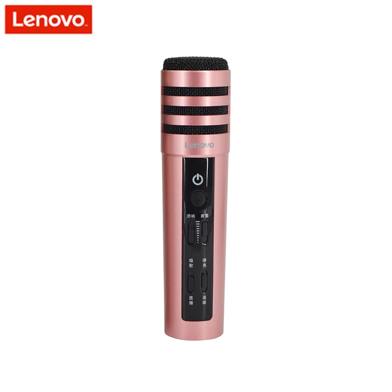 Lenovo оригинальный um10c Portbale проводной микрофон караоке профессиональный концерта