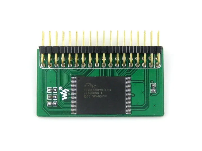 Плата Waveshare NorFlash (B) 128M Bit S29GL128P или модуль флэш памяти 32 ввода/вывода|module|module board |