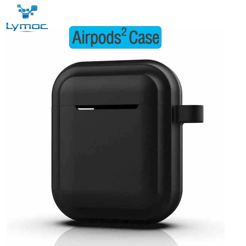 LYMOC Чехлы для наушников для Airpods 2 беспроводные Bluetooth наушники для Airpods 2 светящийся светильник защитная пленка Водонепроницаемая Противоударная