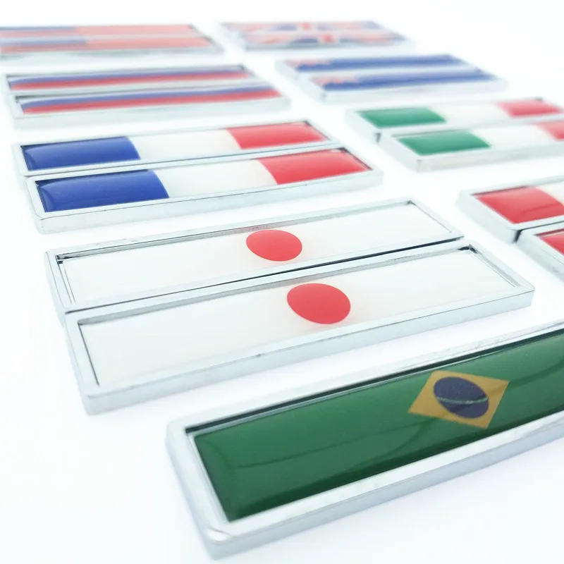 CDIY 2 шт. Автомобильная маленькая металлическая боковая наклейка значок на крыло