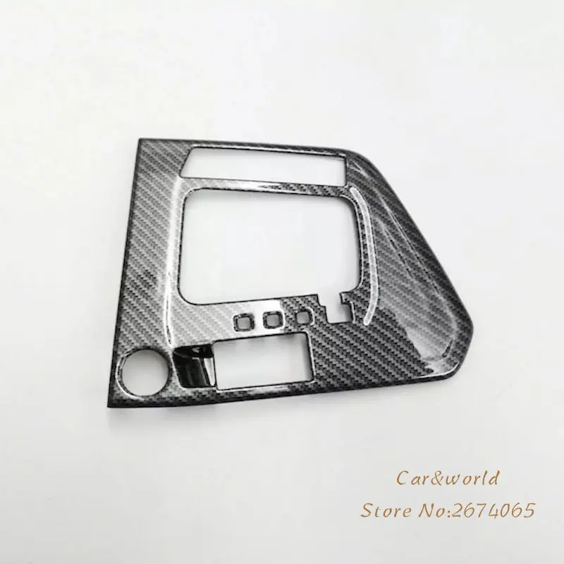 Коробка передач для Volkswagen VW Tiguan 2017 2018 рамка панель обшивка углеродное волокно