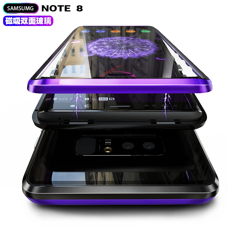 360 Full Body Protect Case For Samsung Galaxy S9 Plus Note 9 8 S8 Note8 Magnetic Covers s S9Plus |
