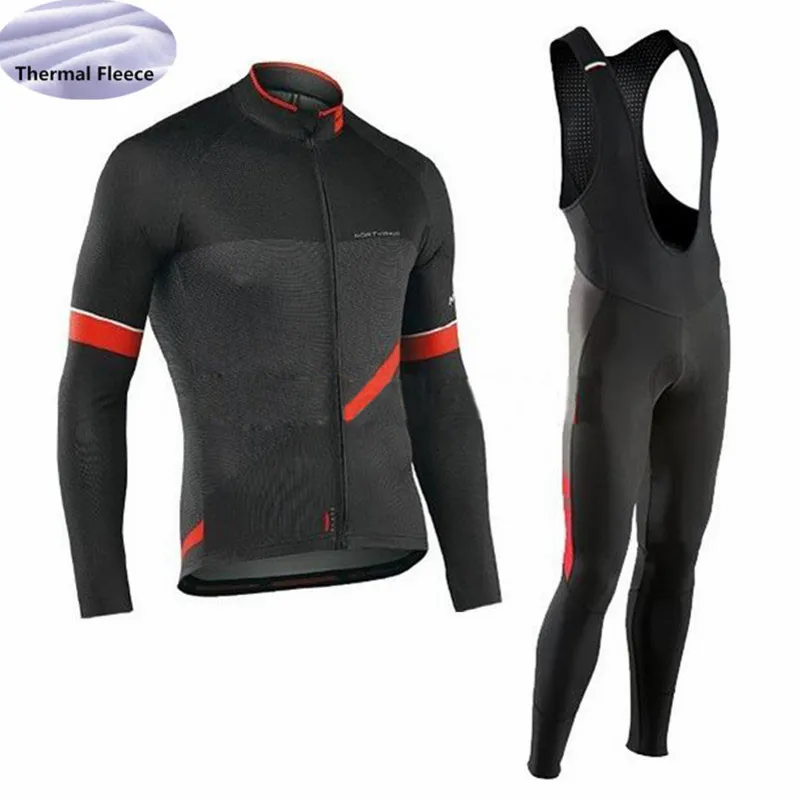 Зима 2019 Термальный флисовый Мужской комплект из Джерси с длинным рукавом для