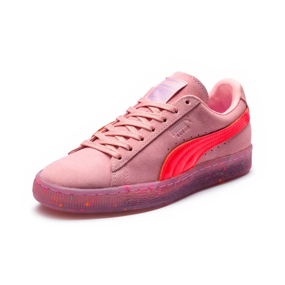 Бесплатная доставка новая обувь puma X единорог новые женские розовый кампус серии
