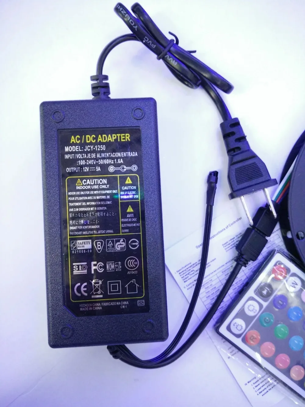 Светодиодная ленсветильник RGB 5050 SMD 300 светодиодов 44 клавиши 12 В | Лампы и