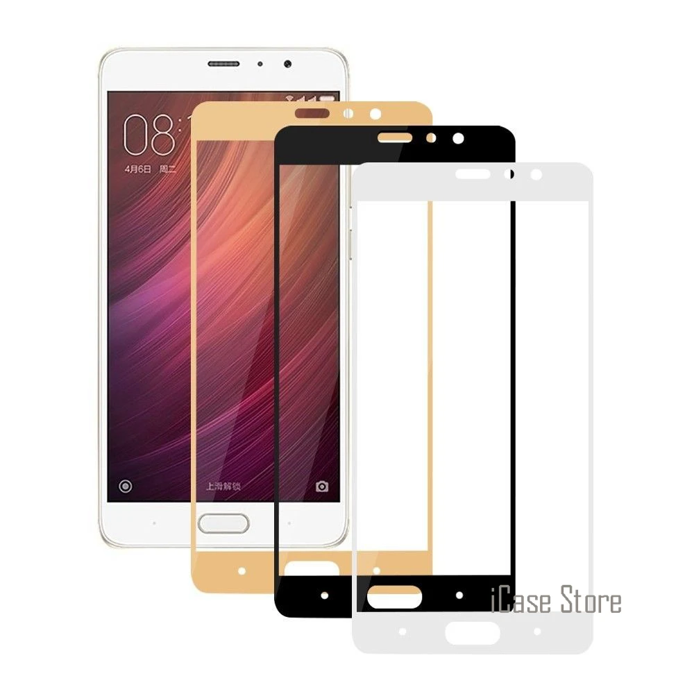 Полное покрытие из закаленного стекла для Xiaomi Redmi Note 4 Pro 4X 4A протектор экрана Xiao mi 5