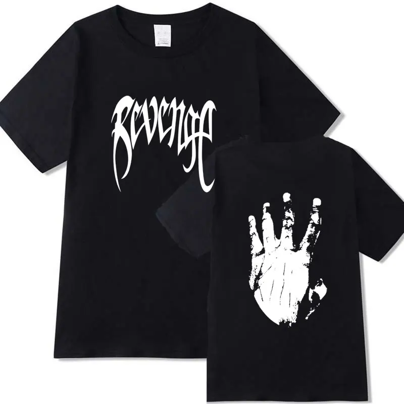 Xxxtentacion месть Футболка Мужская/Женская рэпер футболка camisetas hombre уличная Xxxtentacion Футболка мужская