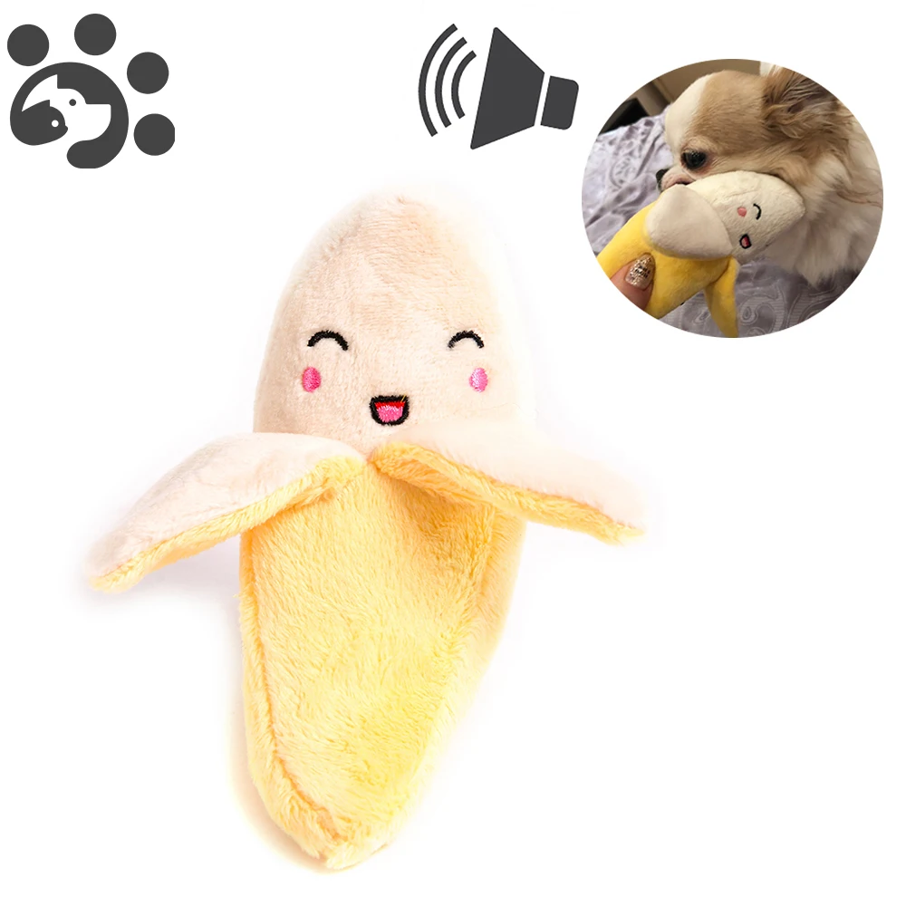 Squeaker Toys For Dogs Plush Cats Puppy Spike Ball Dog Toy Fruit Interactive Treat Squeak Small Pet Products TY0061 | Дом и сад