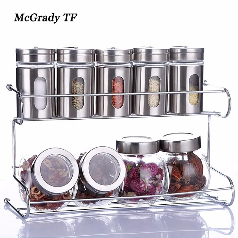 

Банка-органайзер для кухни, коробка для приправ и специй, пищевой контейнер кухонный, с китайским вкусом