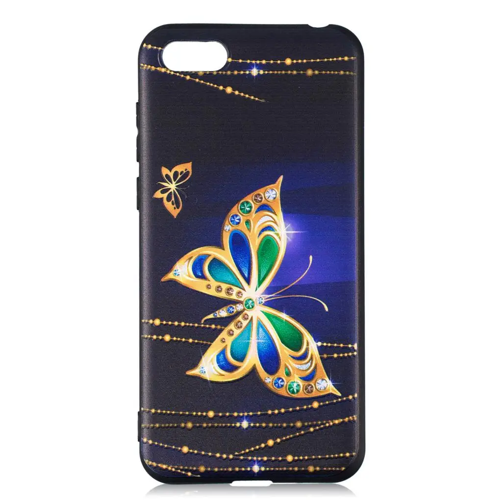 Emboss Case for Huawei Honor 7S Honor7S DUA L22 L21 LX1 Soft Phone Cover S7 DUA-L22 DUA-L21 Silicone Back |