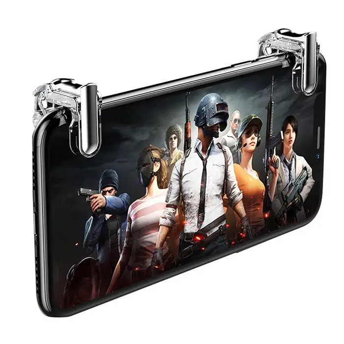 Прозрачный смартфон мобильный игровой триггер для PUBG геймпад Кнопка огня ключ