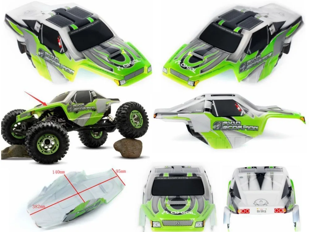 Новинка X1Axial racing AX90001 корпус радиоуправляемого гусеничного автомобиля для 1/10
