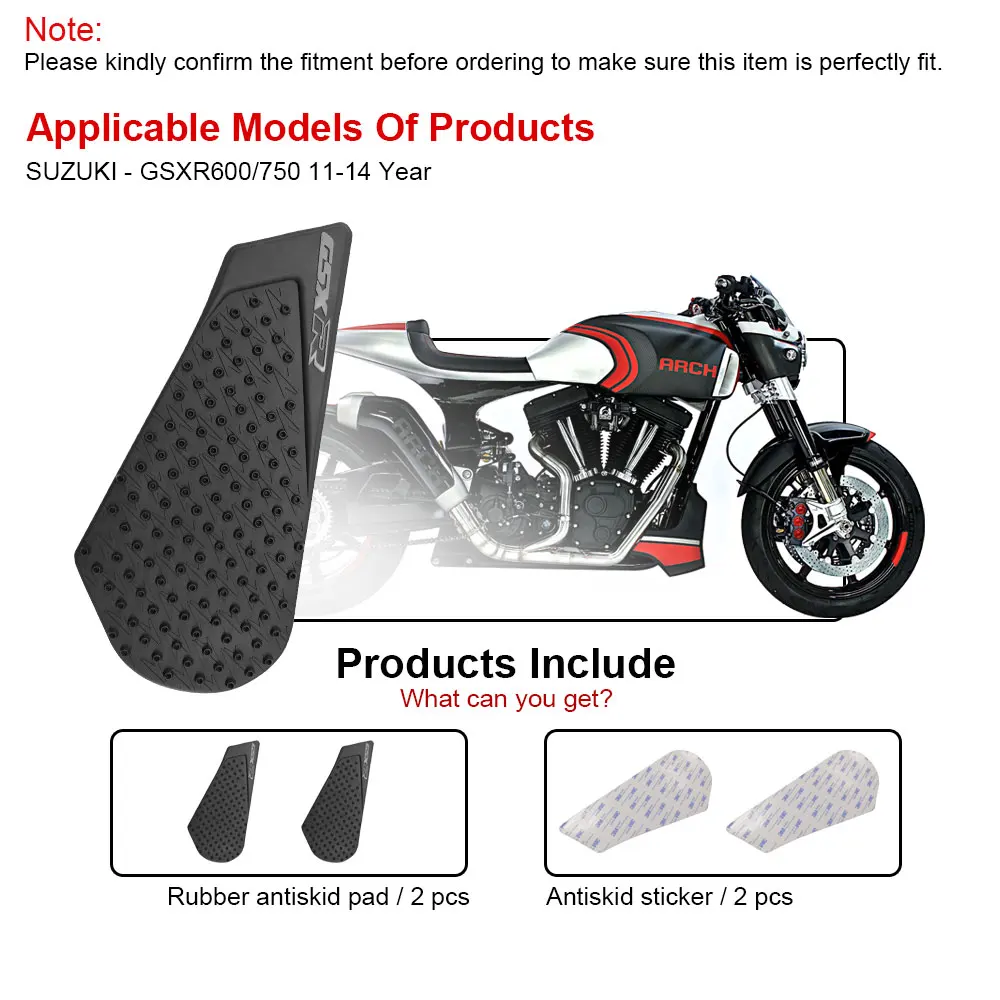 Мотоциклетная наклейка для SUZUKI GSXR600 GSXR750 GSXR 600 750 2011 2014 противоскользящие