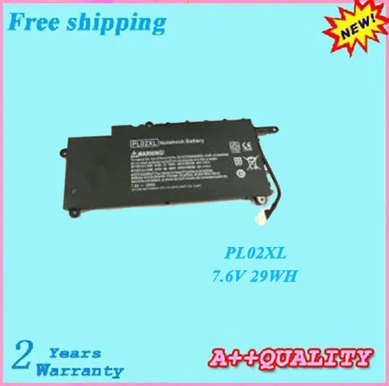 S HP Ping Тетрадь Аккумулятор для HP pl02xl hstnn-lb6b tpn-c115 7.6 В 29wh
