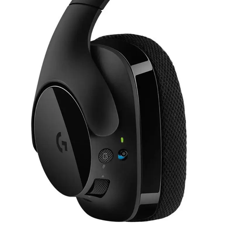 Беспроводные игровые bluetooth-наушники logitech G533 Pro-G, аудио-драйверы DTS 7,1, наушники с объемным звуком