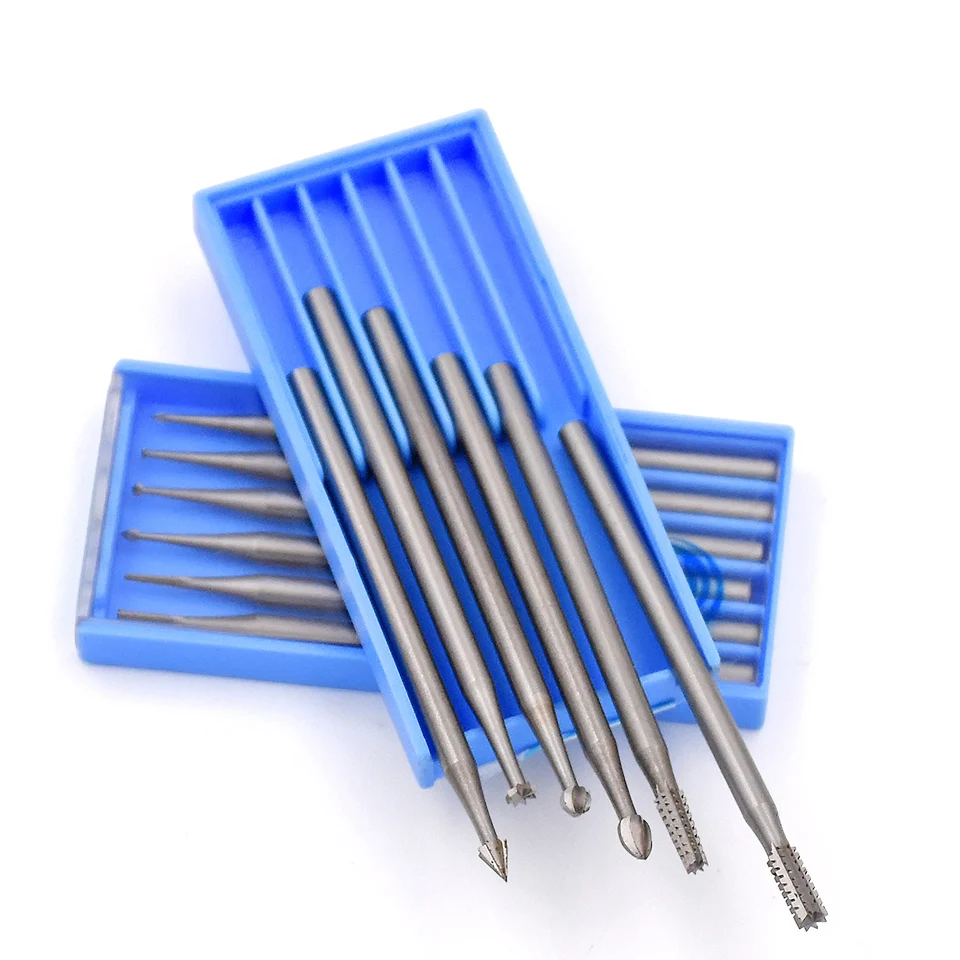 6 шт. стальные вращающиеся боры абразивные инструменты шлифовальные диски