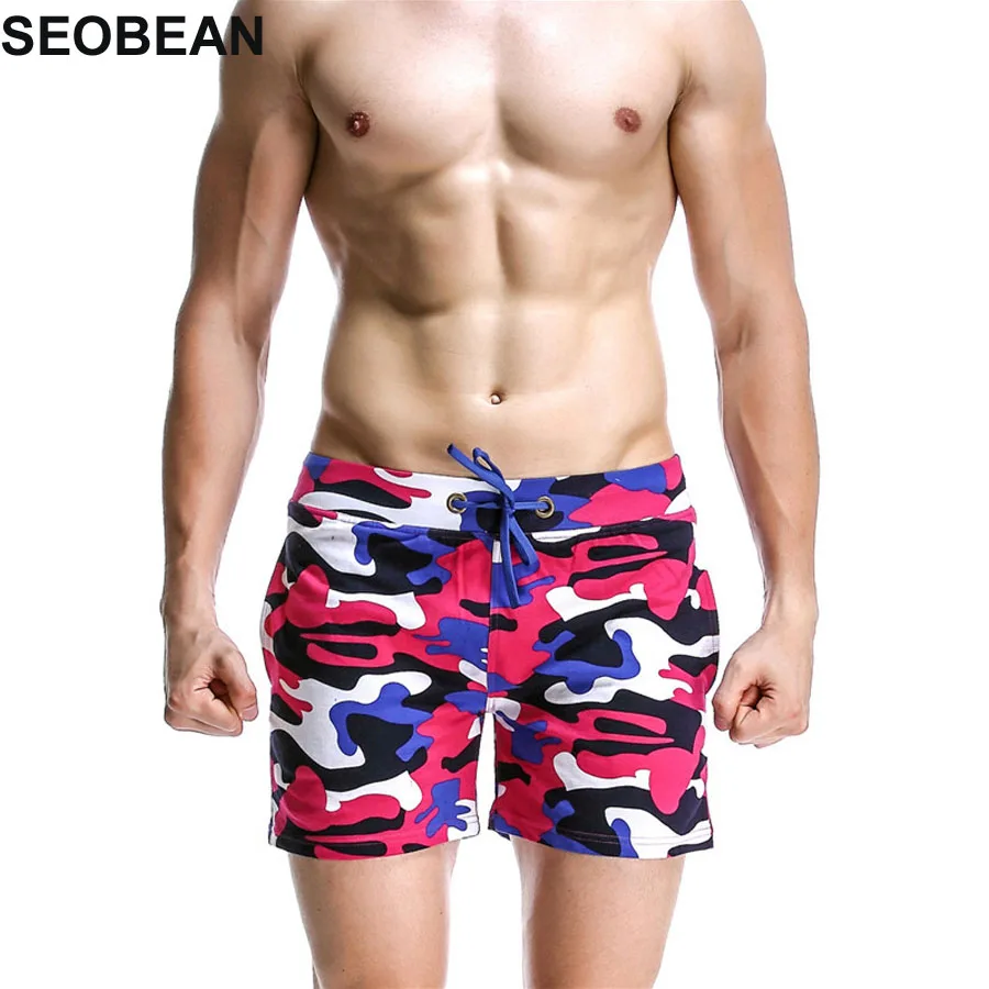 2 шт. Камуфляж Пляж Боксер Для мужчин Купальники для малышек Шорты женщин