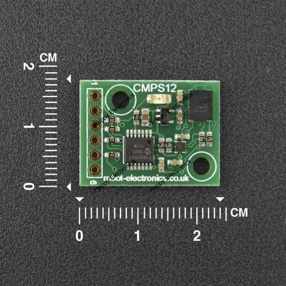 DFRobot компенсация наклона магнитный компас CMPS12 3 ~ 5 В BNO055 последовательных I2C с оси