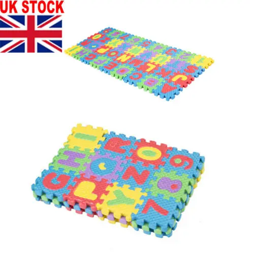 Мягкий детский игровой коврик из пены ЭВА 36 шт. | Дом и сад