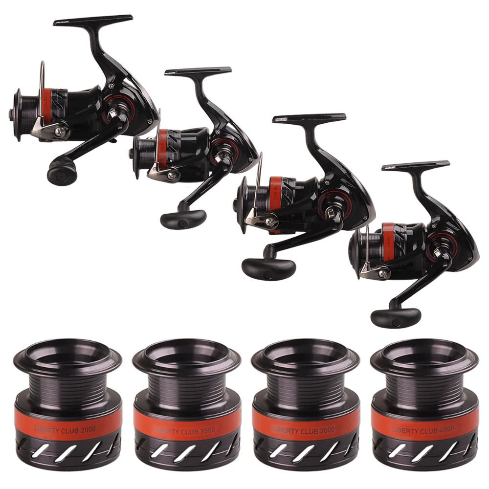 Оригинальное DAIWA Рыболовная Катушка 2000/3000/3500/4000 3+1BB 4.9:1 Цельнометаллические для