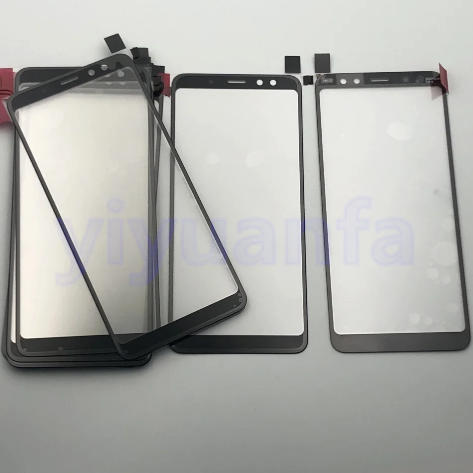 Оригинальное Сменное переднее Сенсорное ЖК стекло для Samsung Galaxy A8 2018 A530 A530F +