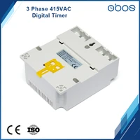 3 phase 415v microcomputer timer switch programmable timer with 16 times onoff per day weekly time set range 1min 168h