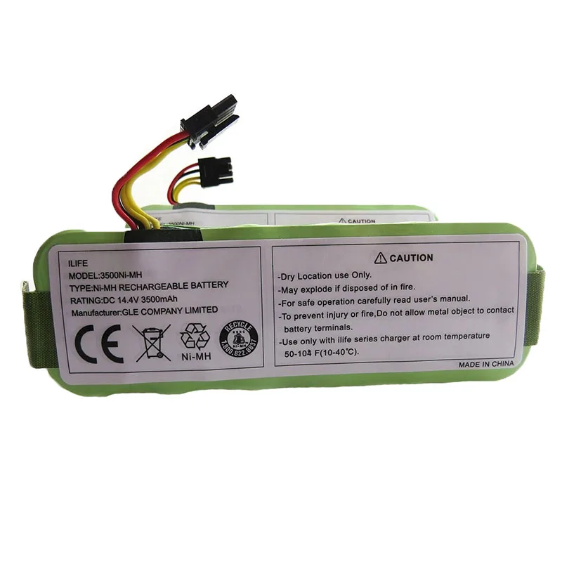 Аккумулятор для робота пылесоса Kitfort KT504 Haier T322 T321 T320 T325/Panda X500 X580 X600/Ecovacs Mirror CR120/Dibea