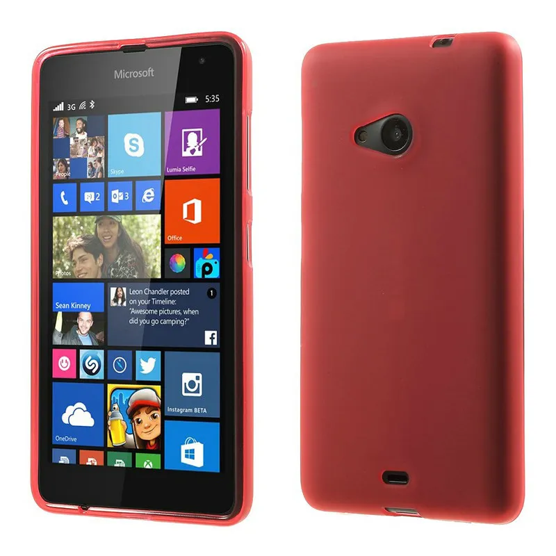 Dulcii чехол Чехол для microsoft Lumia 535 дешевые матовый из термопластичного полиуретана