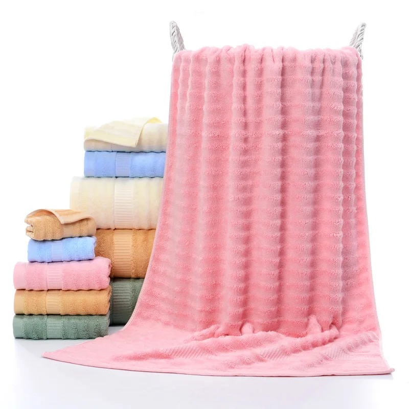 Набор розовых бамбуковых банных полотенец для взрослых детское полотенце лица