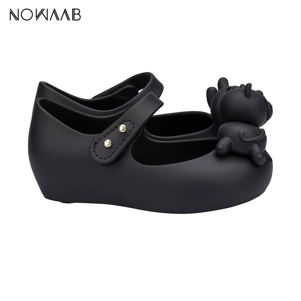 Mini Melissa Ultragirl Cat новинка 2019 года летние Пластиковые туфли для девочек и мальчиков