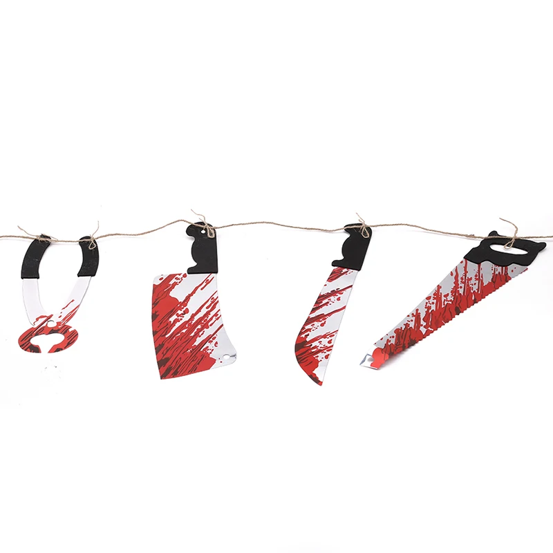 8pcs/set Rotten Hands And Feet Saber Horror Spooky Halloween Party Banner Haunted House Hanging Garland Pendant | Дом и сад