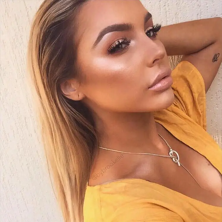 Идеальный Летний Макияж Маркер Ручки Shimmer Подсветка Порошок Гладкой Текстурой