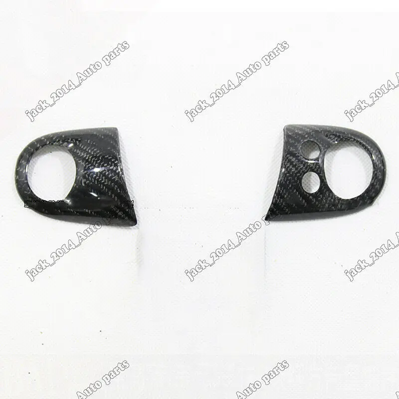 Чехол из настоящего углеродного волокна для руля Mini Cooper S R55 R56 R57 2007 2008 2009 2010 2012