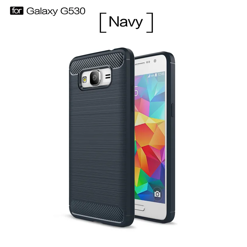 Экологические углеродного волокна чехол для Samsung Galaxy Grand Prime G5306 мягкий