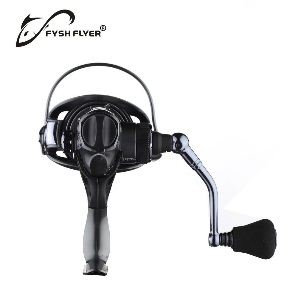 New Carp Fishing Spinning Reel Two-Speed Gear Ratio 10+1BB 4.3:1/6.3:1 Drag 17lb Aluminum Front and Rear CNC Handle | Спорт и