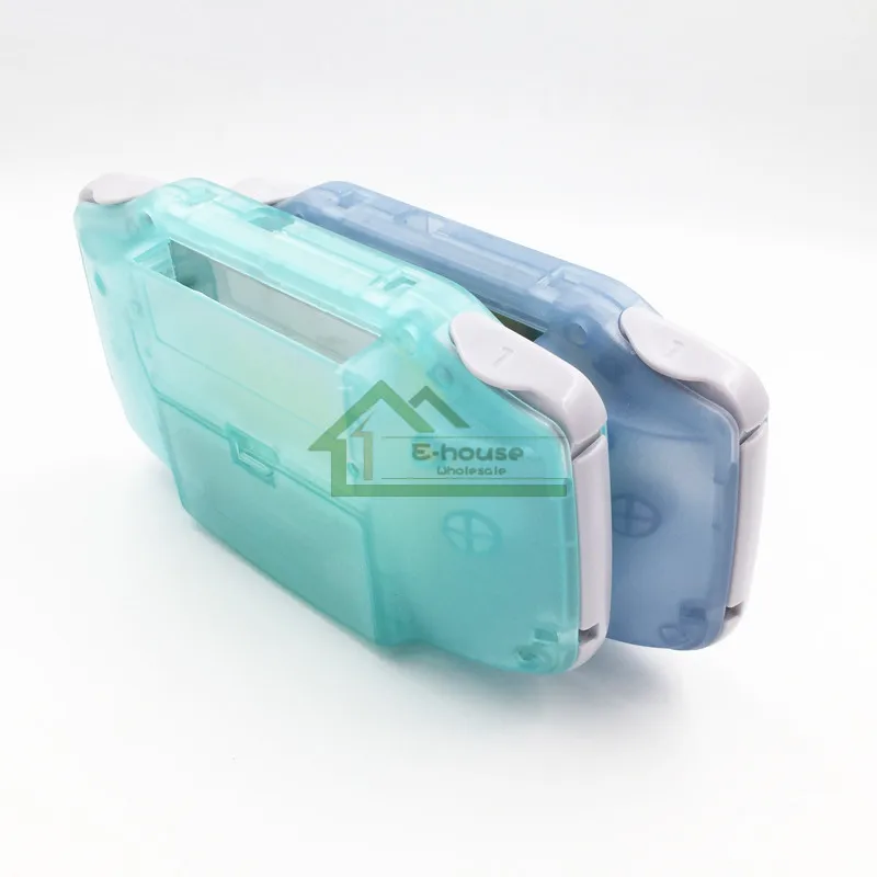 Светящаяся зеленая светящаяся синяя ракушка корпус для Gameboy Advance для GBA GBC GBP Ночная освещенная Оболочка Чехол