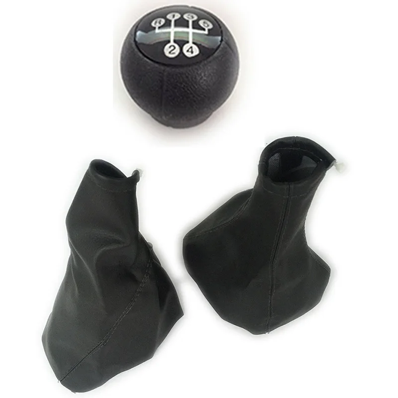 3pcs Для Opel CORSA B 93-00 C 01-06 рычаг переключения передач для багажника и ручного тормоза, автомобильные противоскользящие стояночные ручные тормоза и ручка переключения передач - Название цвета: 3pcs