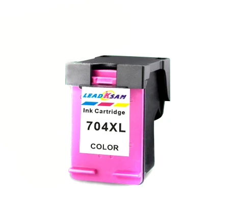 Чернильный картридж LEADKSAM 704 совместимый с hp704 704XL для принтера 2010 2060|ink cartridge|hp